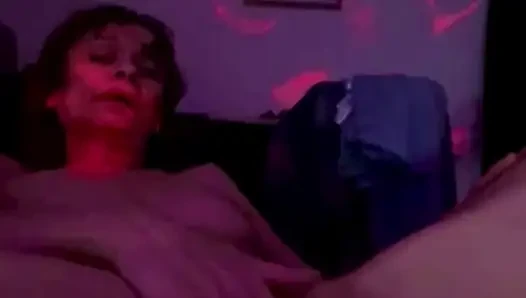 Excited woman