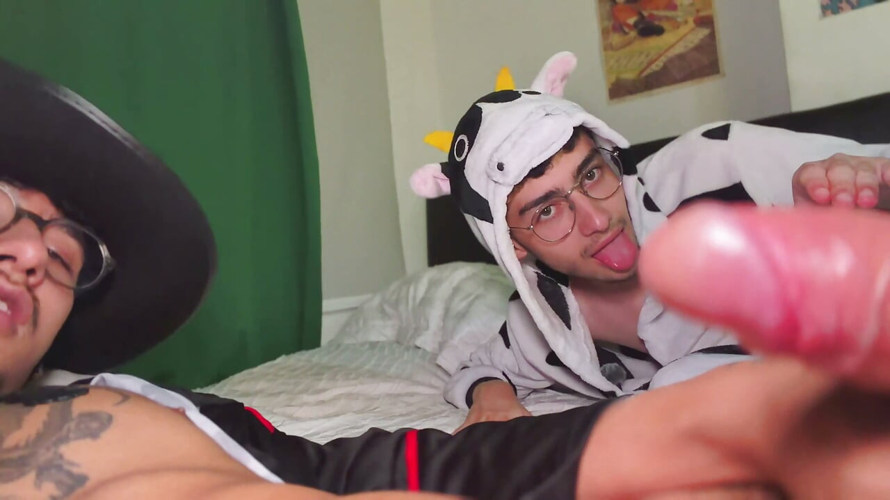 The costume she wears to ask for milk and suck cock