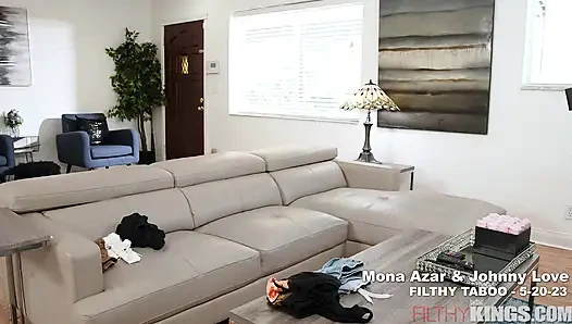 Büyük memeli üvey anne Mona Azar