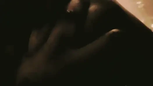Huge Black Titty Play in Color!!!