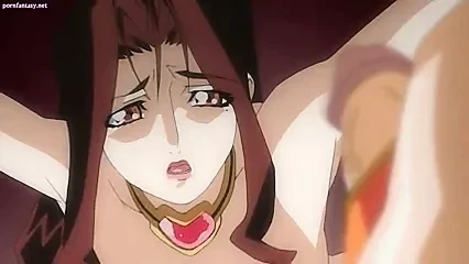 Busty anime sucks a shemale cock