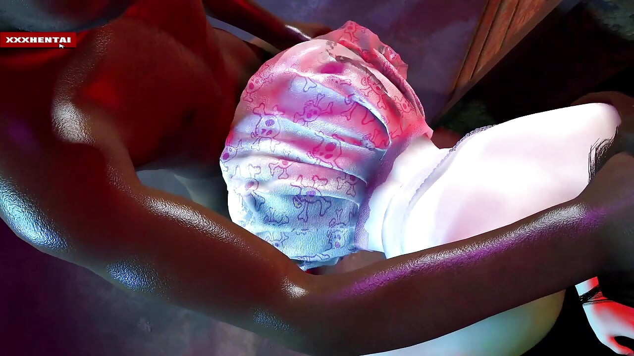 神圣的美女，的曲线 - 3D 动画成人动漫