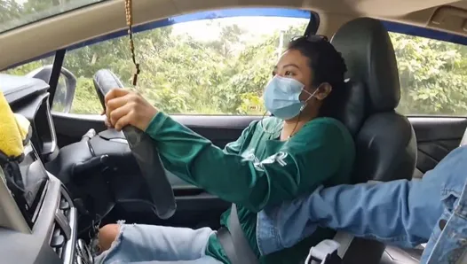 Таксистку дези трахнули за дополнительный совет - филиппинские любовники