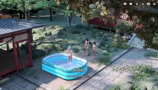 Julia в Японии тренировка бассейна не пошло по плану