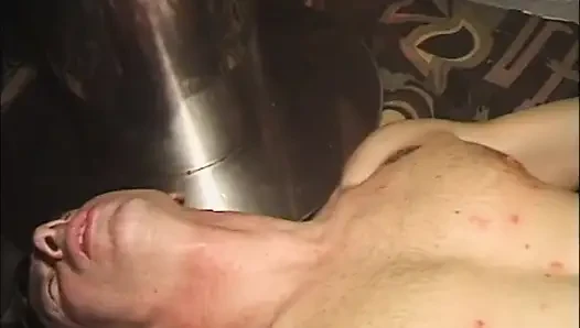 Big boobs blonde wax playing