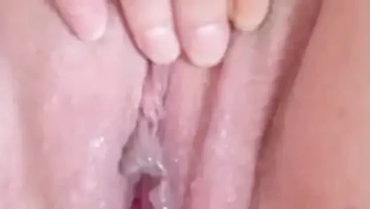 Squirting on my favorite toy