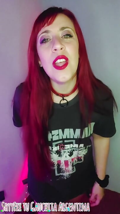 Shyyfxx Crazy Night with a Very Gauchita Metalhead Redhead! Part 1