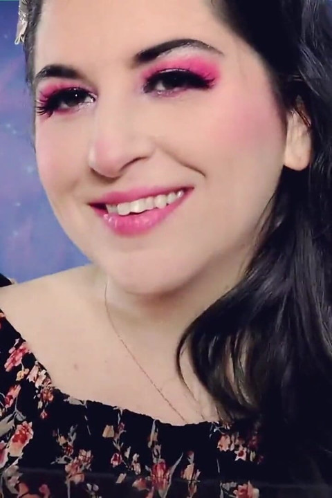 Pink Lipstick on Plexiglass Asmr