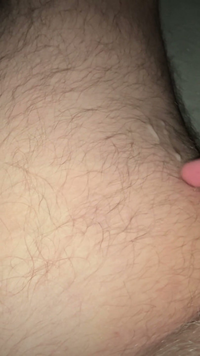 Man edging listening to neighbor having sex at night - Precum play and beautiful cumshot | Clip 2