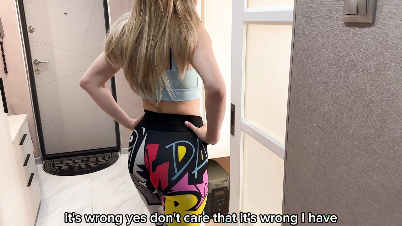 Horny Step Sister Rides My Cock When She Saw Me Fucking My Girlfriend