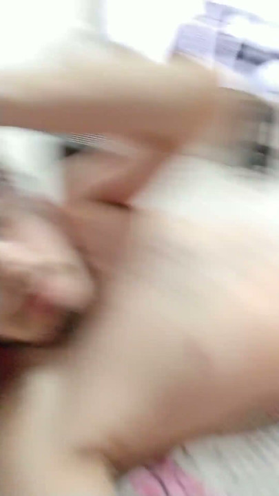 18 year old brunette big saggy tits from New York United States fucking her stepbrother's big dick | Clip 1
