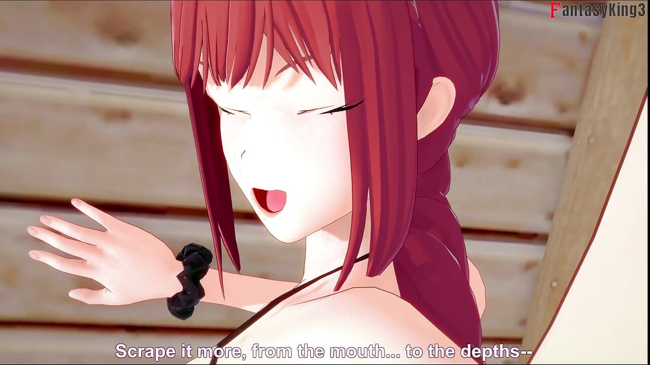 Makima sex on the beach - chainsaw man