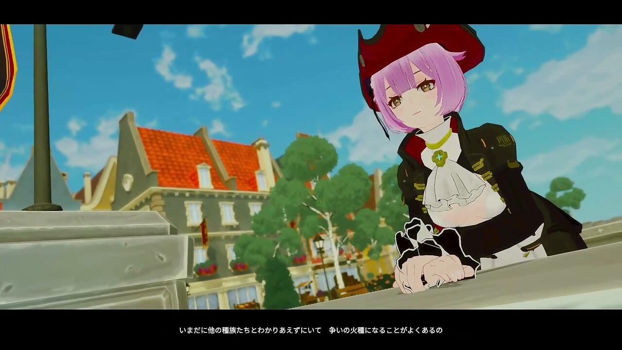 Hentai Game succubus Garden 3d Animation part 2 gangbang blowjob cum swallow