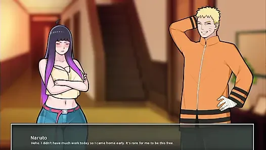 Konoha MILFs Part 38 - Naruto Almost Caught Hinata Masturbating Her Stepson in the Bathroom - by Eroticgamesnc