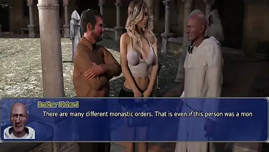 The office wife #22 - Stacy teased Zack and later on Simon played with Stacy's pussy