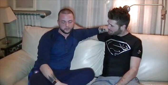 the Frist Gay Porn Shoot for This Sexy Dan Mariano Fucked by The French Pornstar Doryan Marguet