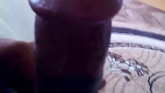 siyah dick &amp; Cum slowmotion ile oynama