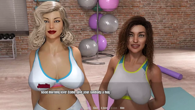 Grandma's House:  MILF's Doing Yoga - Ep53