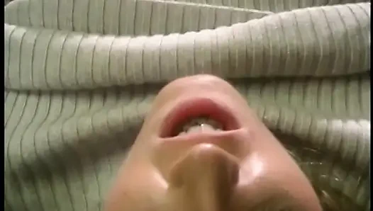 Older Bald Guy Loves to Fuck the Tight Little Anus on This Gorgeous Young Blonde