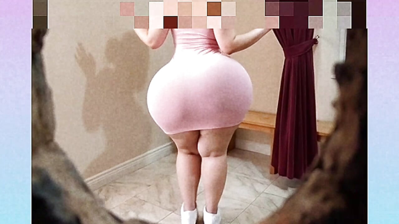 They filmed me naked with my huge ass