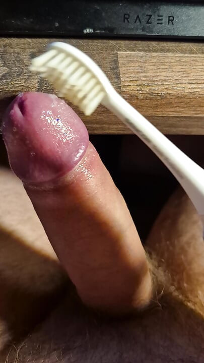 A proper POV masturbation with a little twist