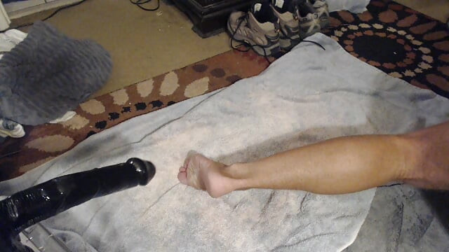 Big Dildo Fucking Me And Spanking My Ass