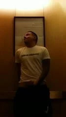 quick hotel elevator cumshot