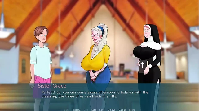 SEXNOTE PT 61 - New Update! Clean The Church By MissKitty2K