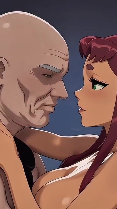 Starfire și bătrânul face ceva (Ai Perverted Video) | Clipul 2