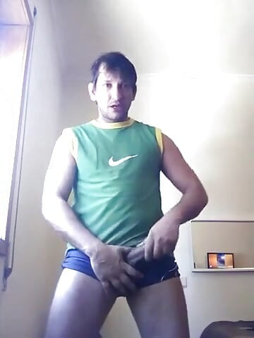 Après le football, la excitée est très