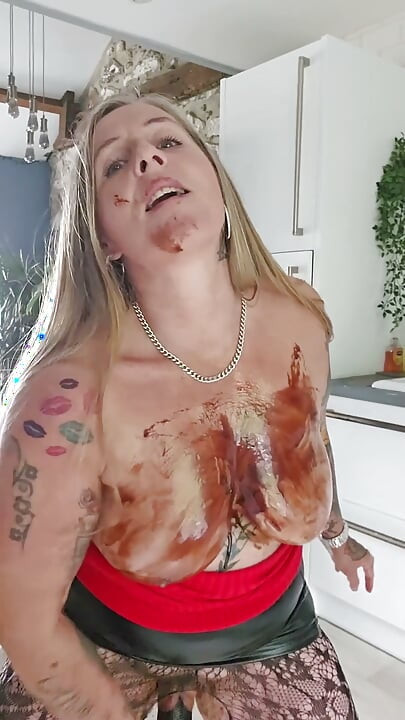 Strawberry Sauce? Lick It off Please