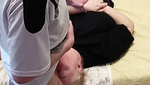 jerking off my dick to cum on my neighbor