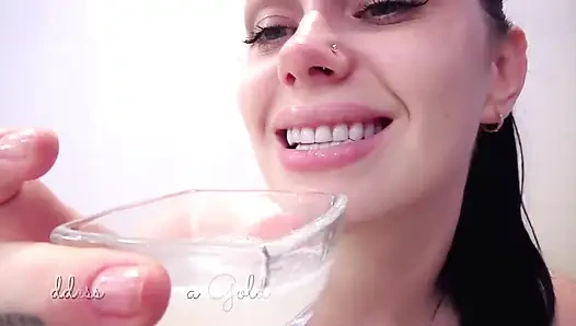I will feed you with my goddess spit - if you will beg me well