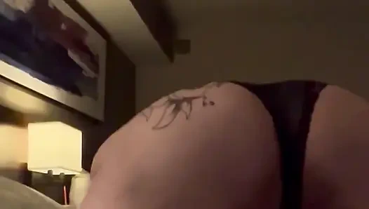 Pawg şişman arkadan görünümü