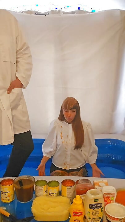 Messy Rimming and Anal in the Work Store Room Nds with Cum Eating