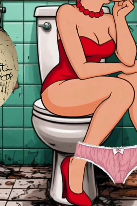Gloryhole: Married Housewife Fucked in the Mouth and Asshole in a Dirty Public Toilet