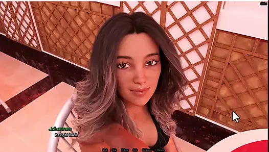 Radiant 6, официантка показывает мне свои сиськи