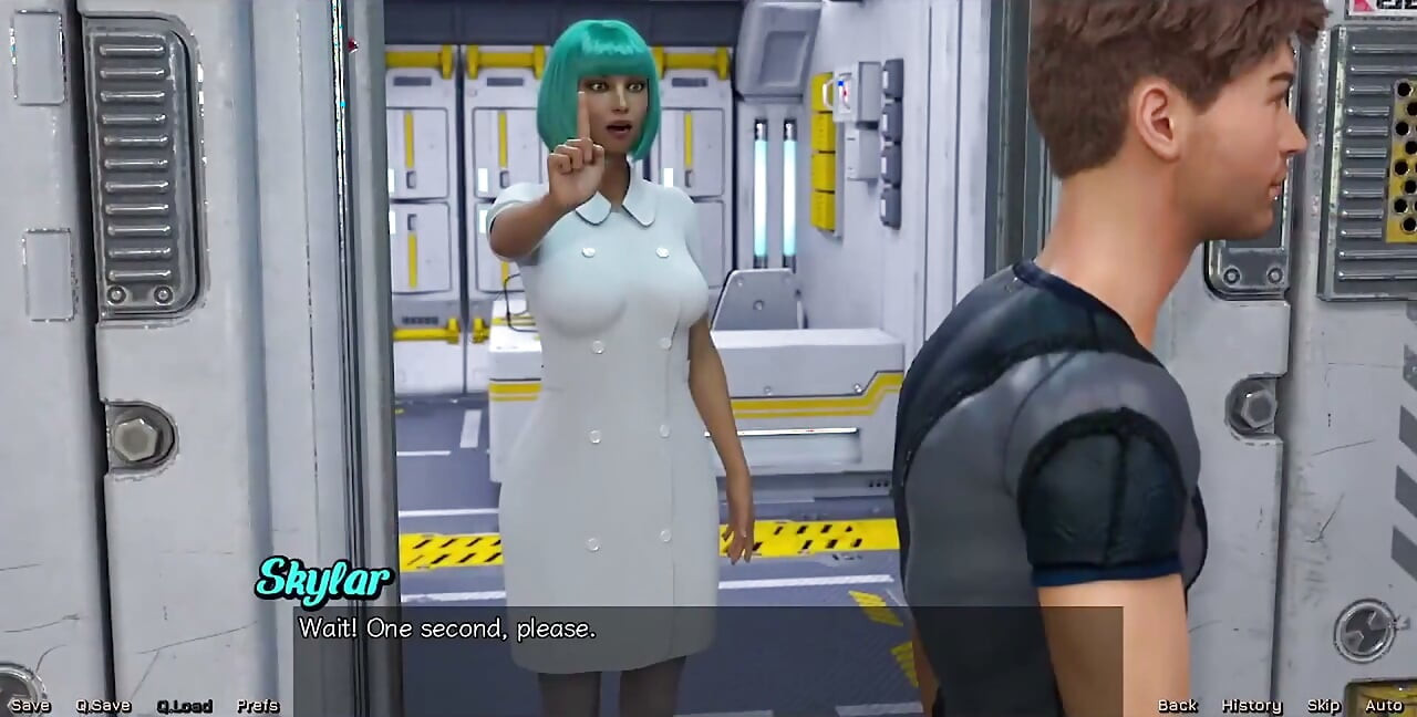 Stranded in Space - Black Virgin Wants Cum in Her Mouth