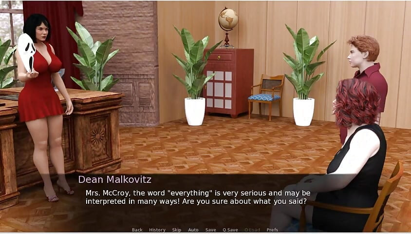 Milftopia-gameplay - Roleplay - Landlady Meets Tenant College Dean