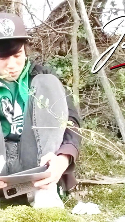What happens behind the scenes after filming a gay twink’s massive outdoor precum cum ejaculation Cleanup & admiring the scenery | Clip 3
