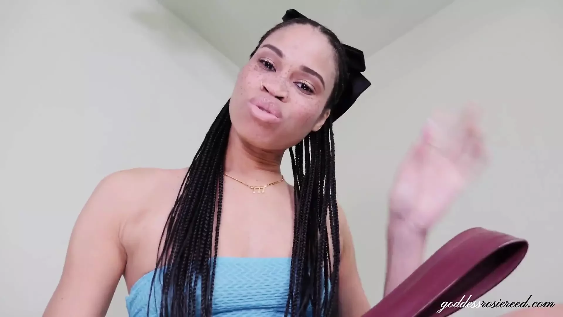Pay Piggy Cash Spanking- Ebony Financial Domme Goddess Rosie