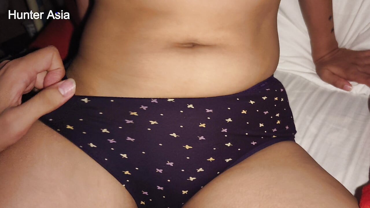 의붓아빠의 정액을 돕는 늦은 밤 의붓여친