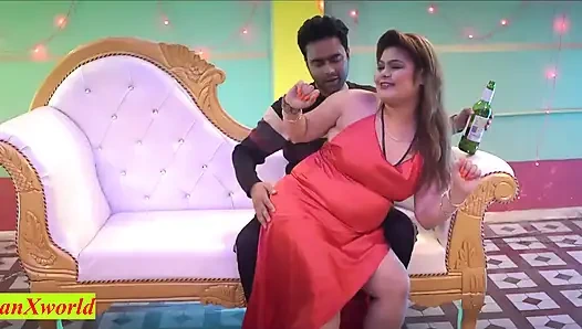 Bos kantor ngentot pacarku yang cantik! Indian Boss Sex