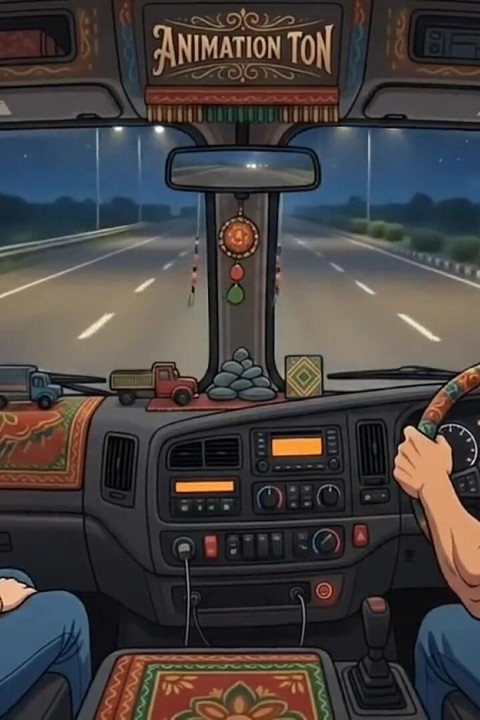 Ek teherautó-sofőr felemelt egy lányt az autópályán