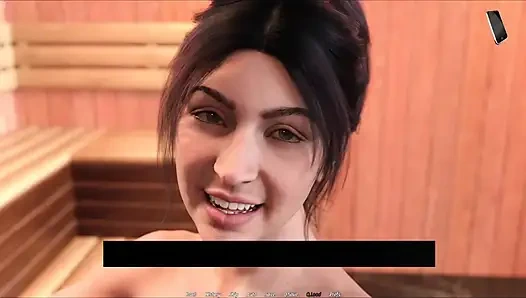 Ibu tiri nyepong kontol alex di ruangan sauna