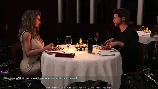 Awam Sophia Real Fuck - Sophia’s Slutty Side Comes Out on Dinner Date with Luke Bennett