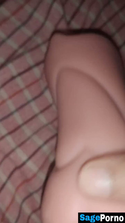 Vaginal sex med 3-i-1 lommepikemasturbator | Klip 1