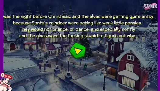 Sexual Fantasy before Christmas. Journey to the North Pole to be milked. Parody