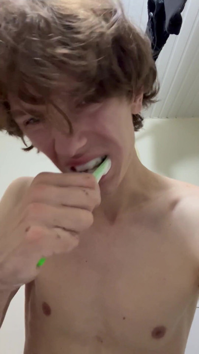 Sexy boy taking a shower | Clip 2