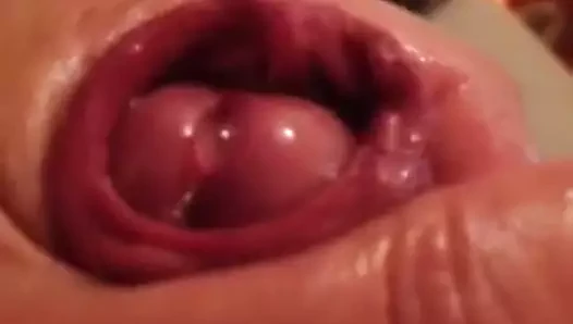 Disket mastürbasyon ve bir sürü precum!